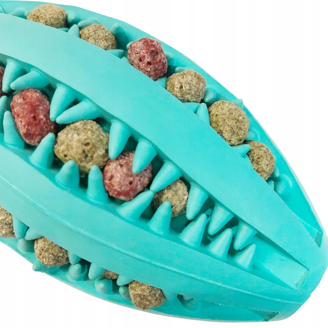 Pelota sancks estilo Rugby Denta Fun para Perros. - Imagen 2