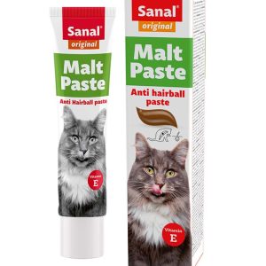 Sanal Malt Anti-Hairball Paste Gato 100 g