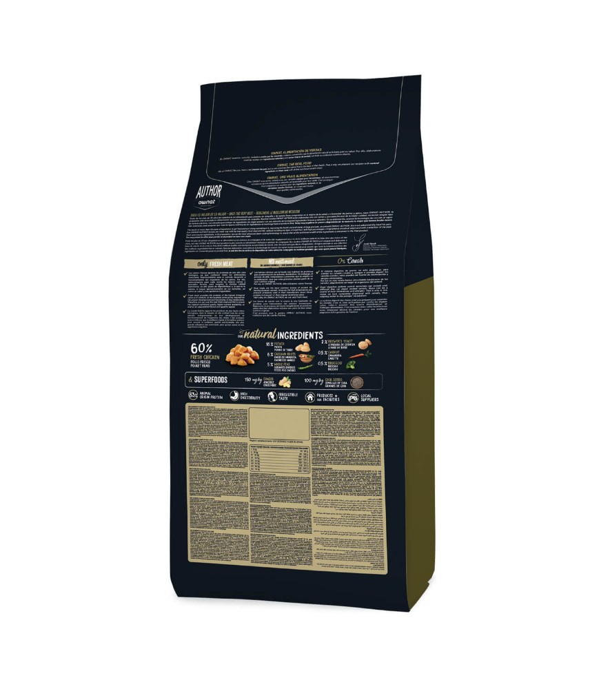 Pienso Ownat Author Grain Free Sterilized Fresh Chicken para Gato - Imagen 2