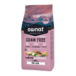 Ownat Grain Free Prime Mini Lamb (Dog)