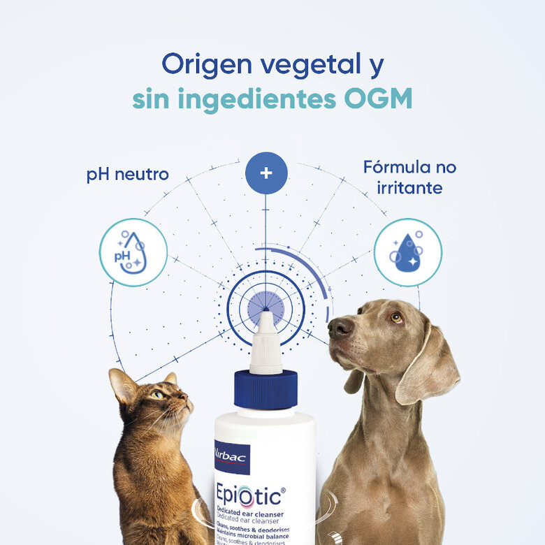 Limpiador de oídos para Perro y Gato - EPIOTIC - Imagen 4