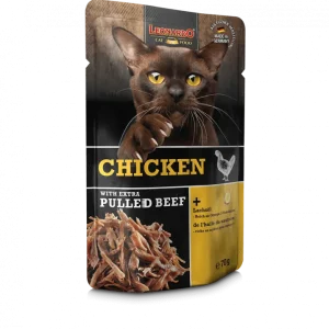 Comida húmeda para Gatos (Pulled Beef Chicken with extra pulled Beef)