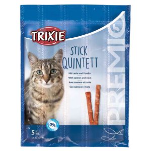 Snack Premio para Gato - Quadro-Sticks, Salmón-Trucha