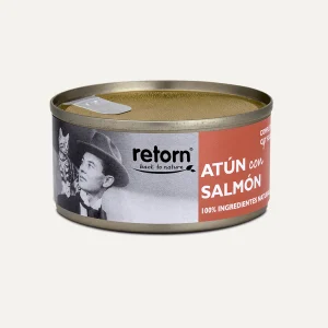 Comida Húmeda para Gatos de Atún con Salmón RETORN