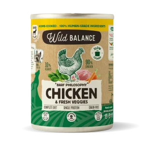 Lata de Pollo para perros 400g - Filosofía BARF