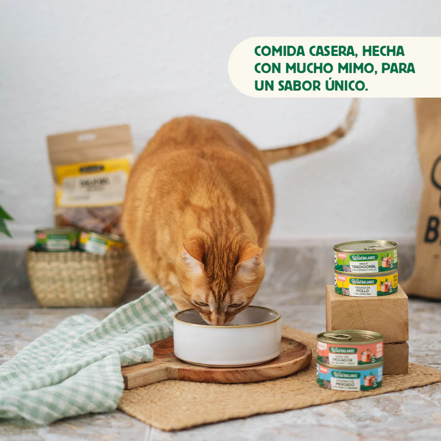 Lata Cazuela de Pollo con verduras para Gatos 80gr - Imagen 4