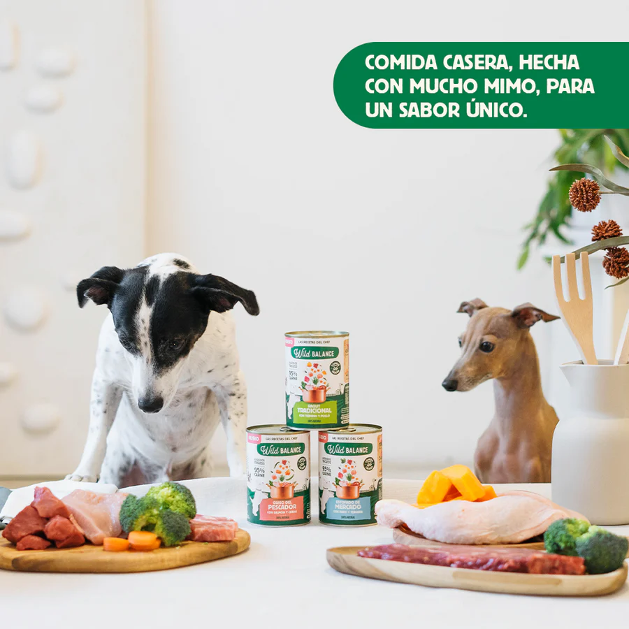 Lata de Estofado de Mercado con Pavo y Ternera para Perros 400gr - Imagen 3