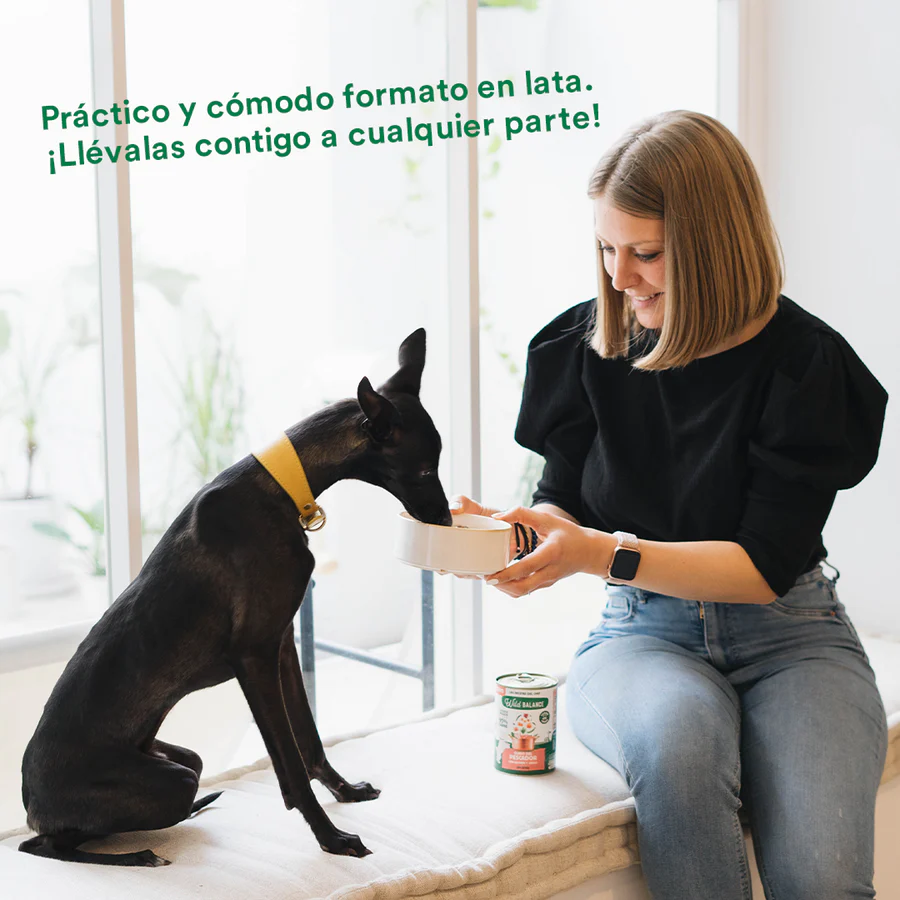 Lata Guiso del Pescador con Salmón y Cerdo para perros 400g - Imagen 5