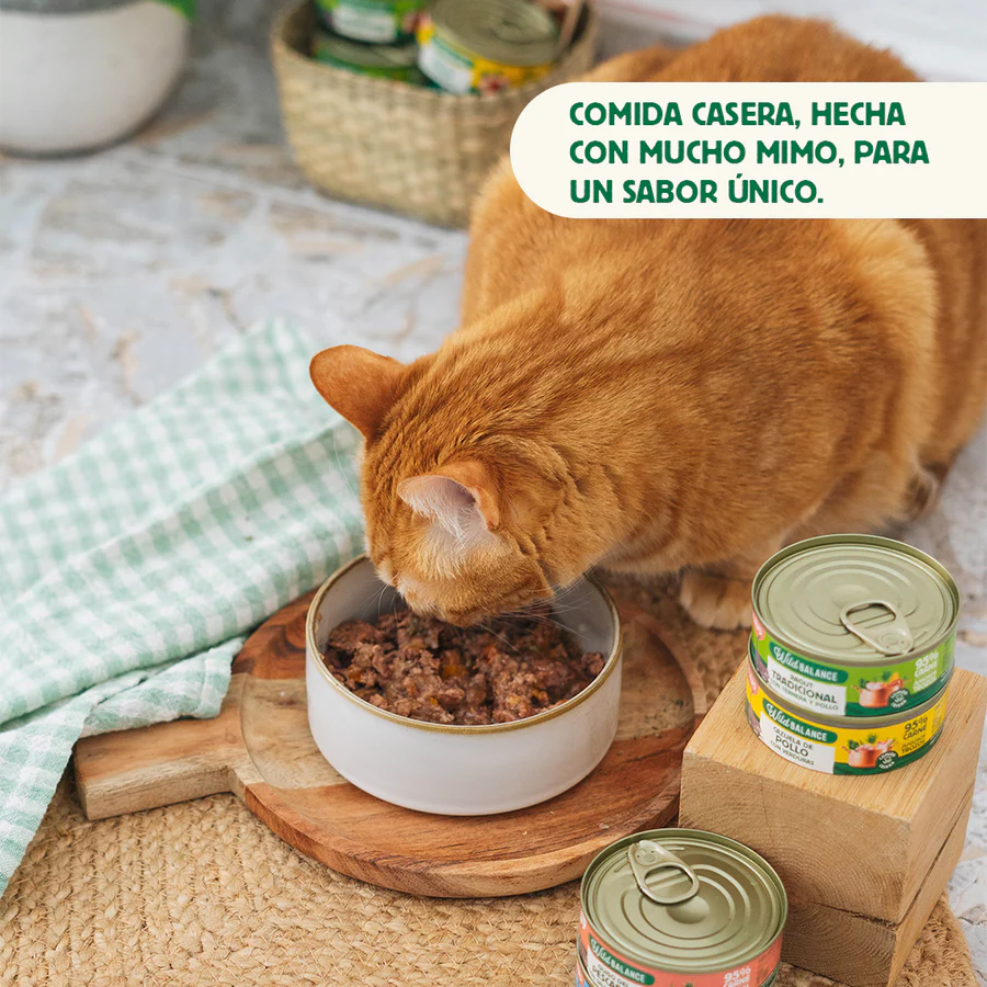 Lata de Guiso del Pescador con Salmón y Cerdo para Gatos 80gr - Imagen 4