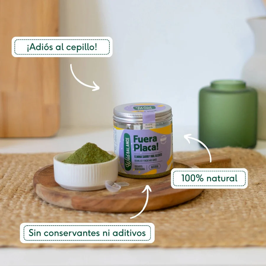 Wild Balance Fuera Placa Suplemento Anti Sarro para Perros y Gatos - Imagen 7