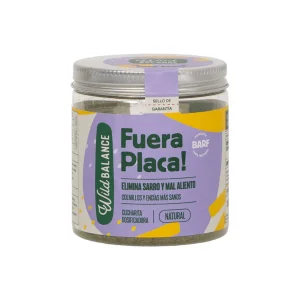 Wild Balance Fuera Placa Suplemento Anti Sarro para Perros y Gatos