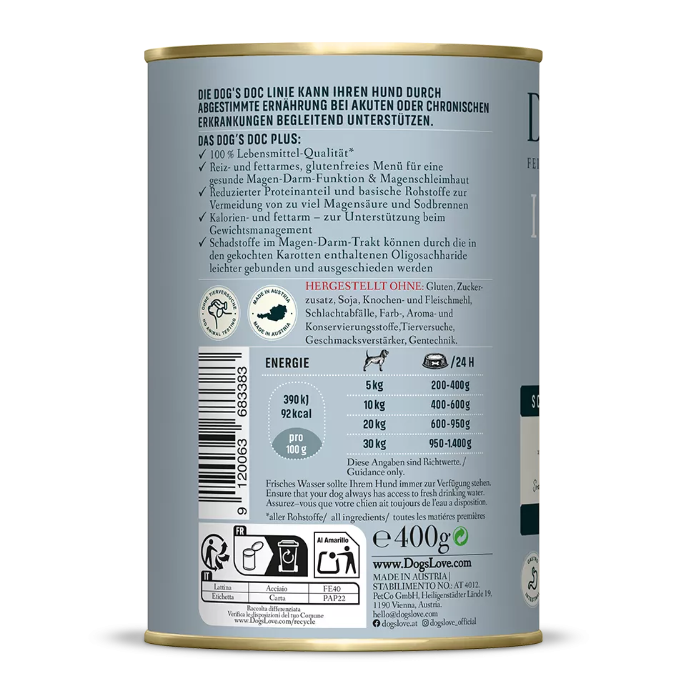 Dogs Love Lata Intestinal Light Pollo e Hinojo 400g Perro - Imagen 2