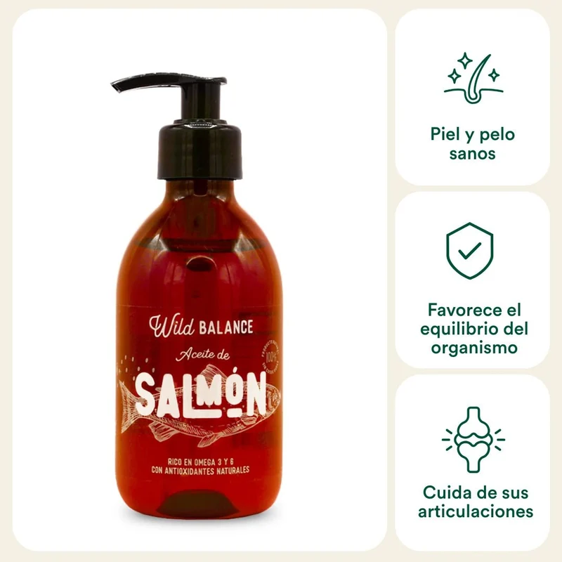 Aceite natural de salmón noruego para Perros y Gatos - Imagen 2