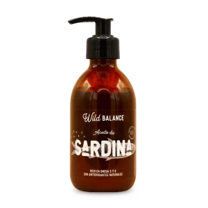 Aceite natural de sardina Perros y Gatos